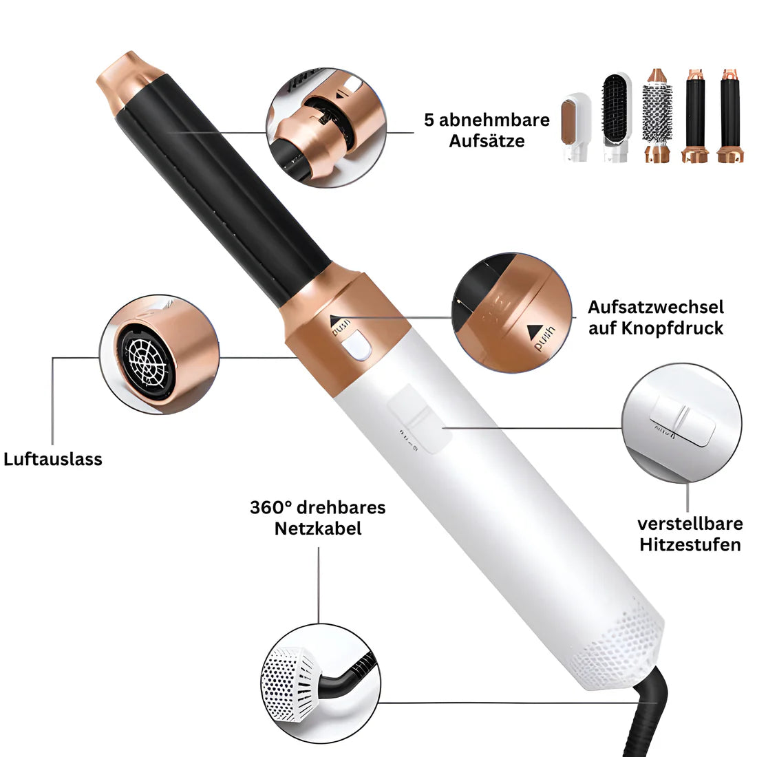 Avora™ | 5 in 1 Hair Styler